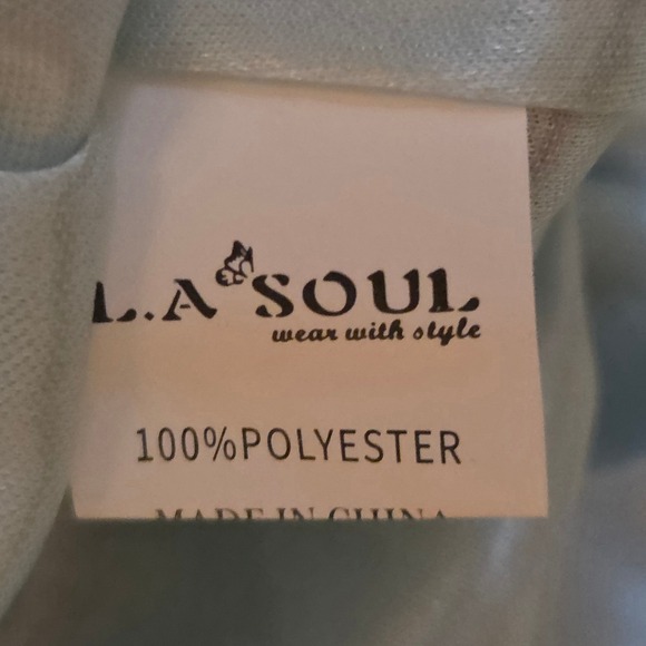 LA Soul Women's Sleeveless A-Line Dress Blue All Over Cute Cat Print Sz S, NWT! - Picture 12 of 12